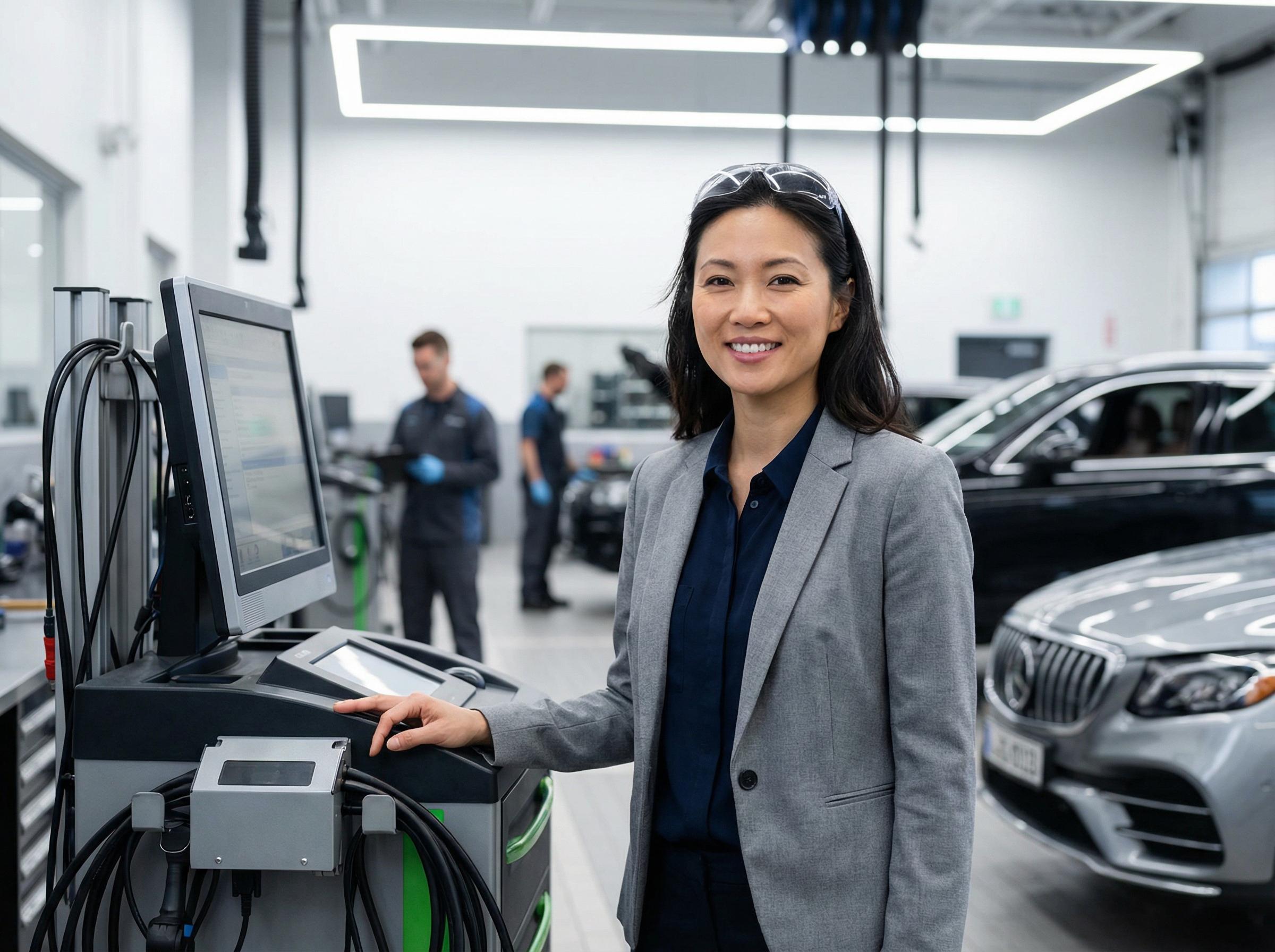 蜜芽汽车工程师李芳